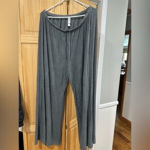 Auden Gray Wide-Leg Pants